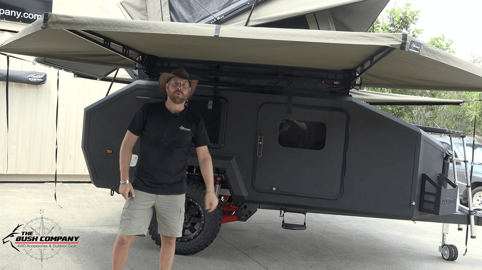 Bruder EXP-4 with TX27 MAX Rooftop Tent - The Bush Company