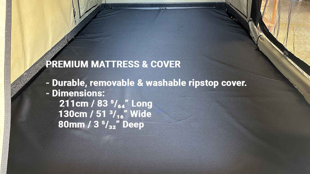 Mattress and Cover - The Bush Company