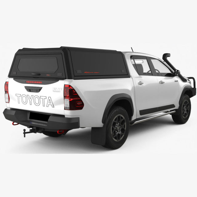 Toyota Hilux Revo dual cab with an LX canopy