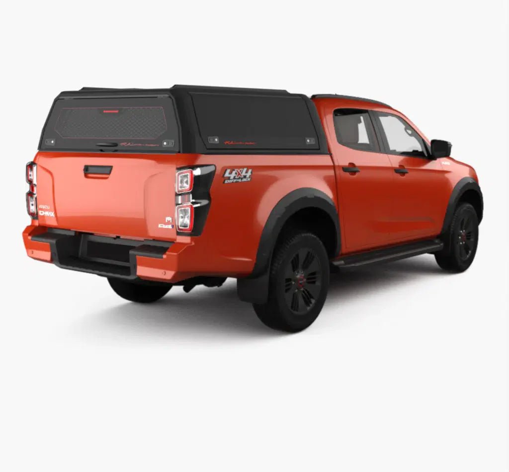 Isuzu D - Max 2021+ Dual Cab Xpedition CapRax Canopy by Rhinoman - The Bush Company