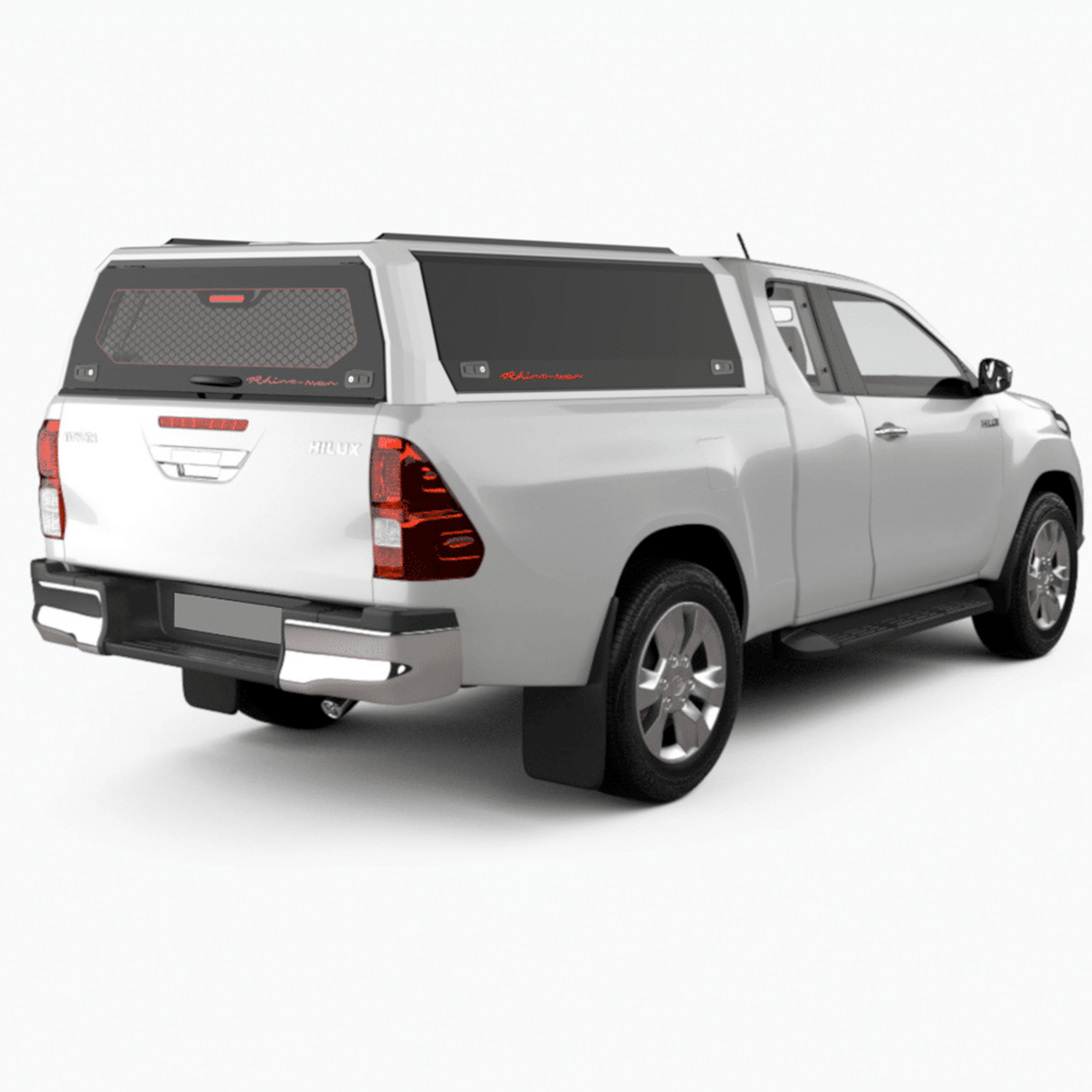Hilux 2015+ Extra Cab Xpedition CapRax Canopy by Rhinoman - The Bush Company