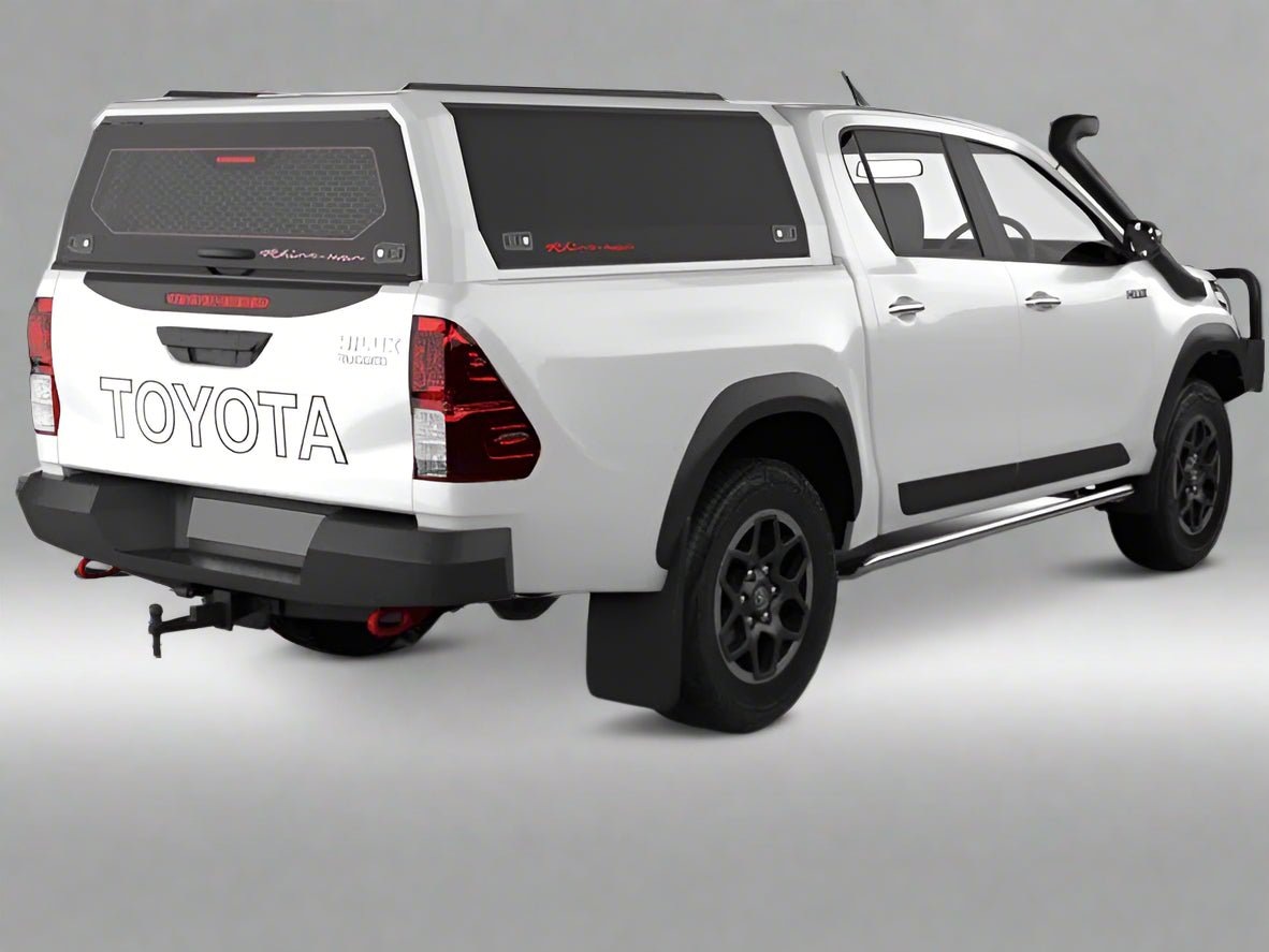 Toyota Hilux 2015 - on Dual Cab Xpedition CapRax Canopy by Rhinoman - The Bush Company