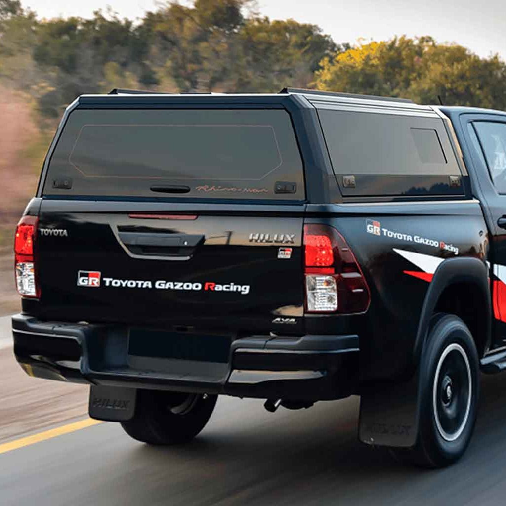 Toyota Hilux 2015 - on Dual Cab Xtreme CapRax Canopy by Rhinoman - The Bush Company