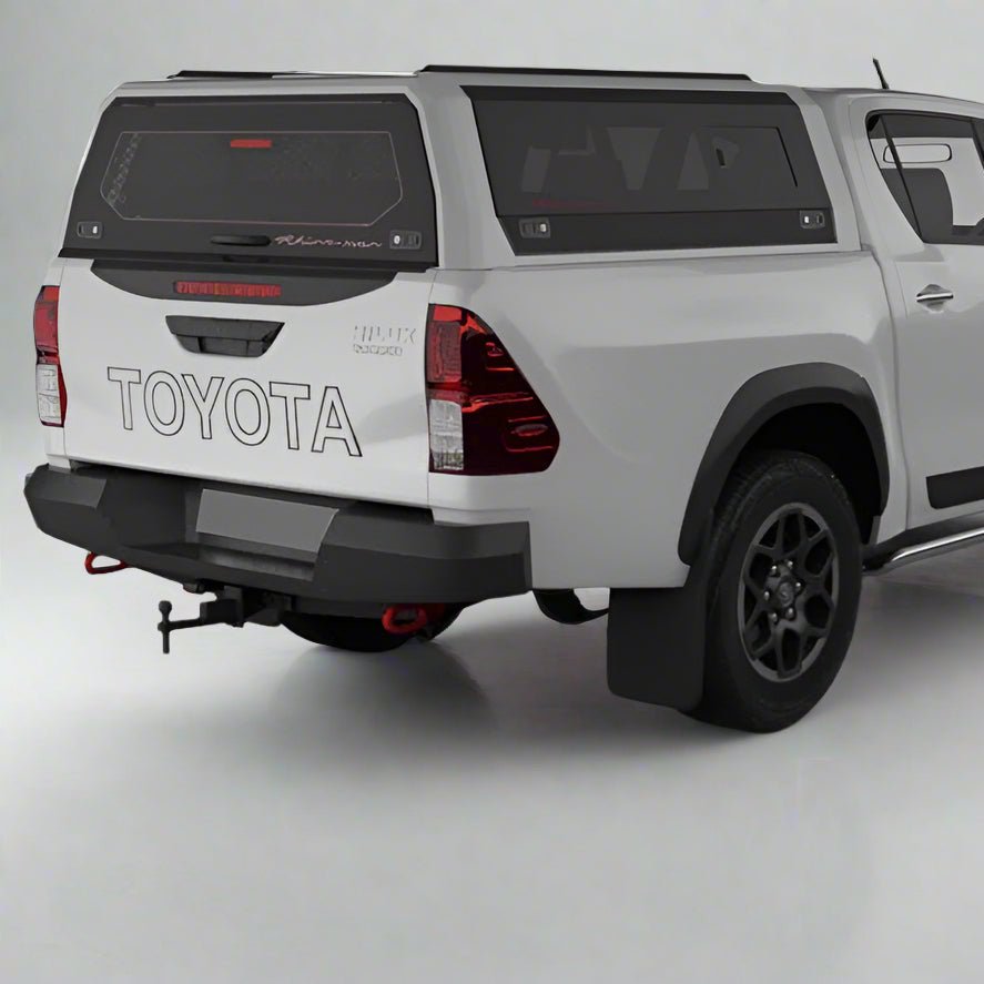 Toyota Hilux 2015 - on Dual Cab Xtreme CapRax Canopy by Rhinoman - The Bush Company
