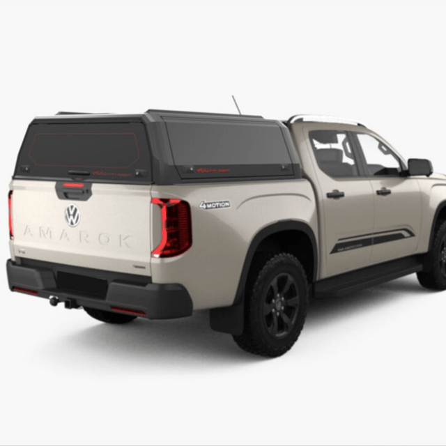 VW Amarok Double Cab 2023+ Xpedition CapRax Canopy by Rhinoman - The Bush Company