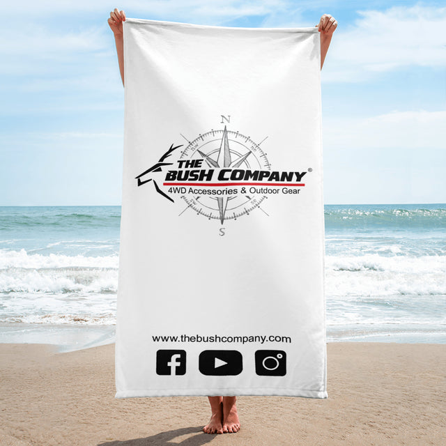 Beach Towel White - The Bush Company