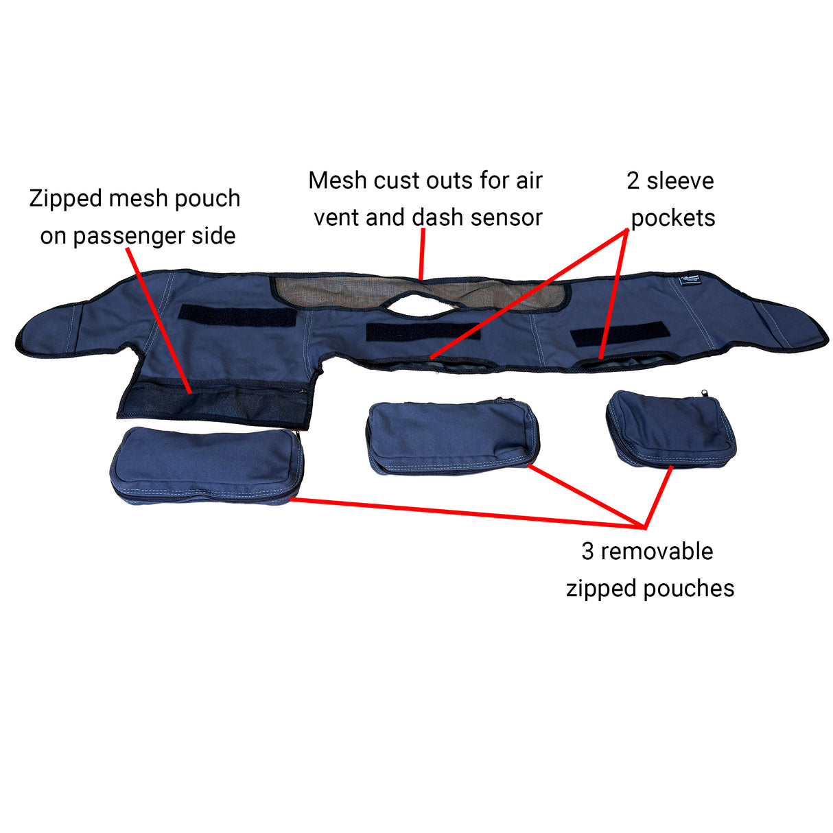 Landcruiser (J70) Series - Dashboard Organiser - The Bush Company