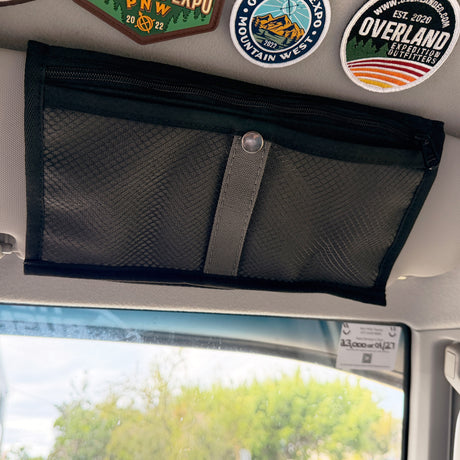 Toyota Landcruiser (J70) Series - Sun Visor Storage - The Bush Company