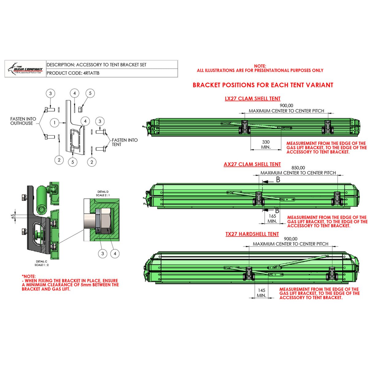 Outhouse Shower Tent - The Bush Company