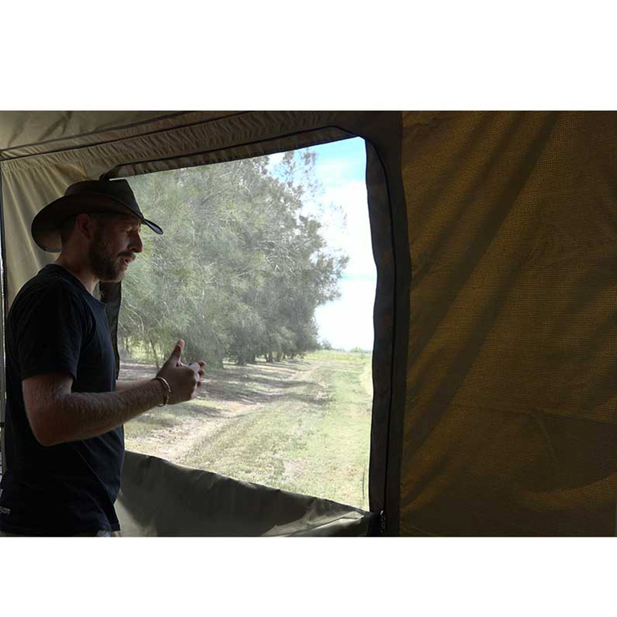 Wall Kit 180 XT MAX Awning - The Bush Company