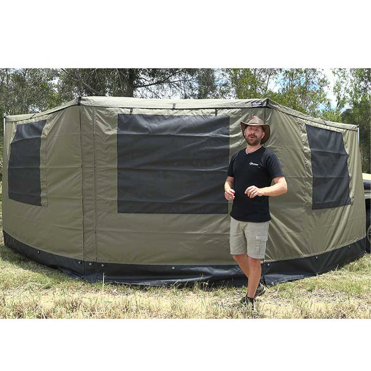 Wall Kit 180 XT MAX Awning - The Bush Company