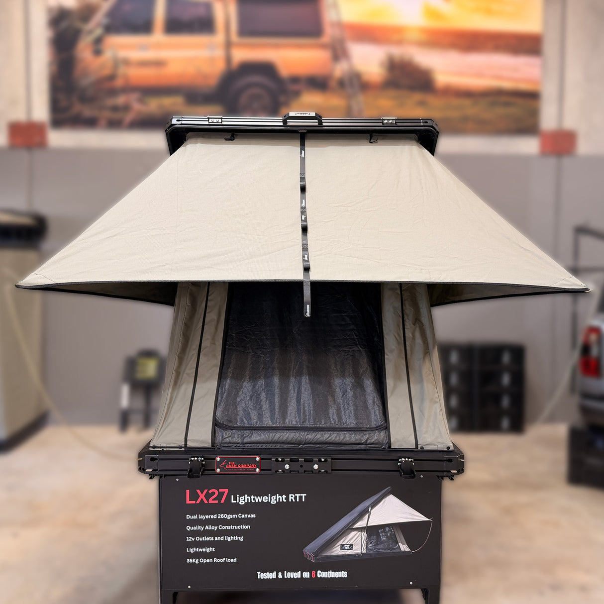 LX27 Gen 2 Lightweight Rooftop Tent