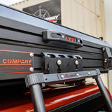Deluxe Telescopic Ladder - Wide, Angled Steps - The Bush Company