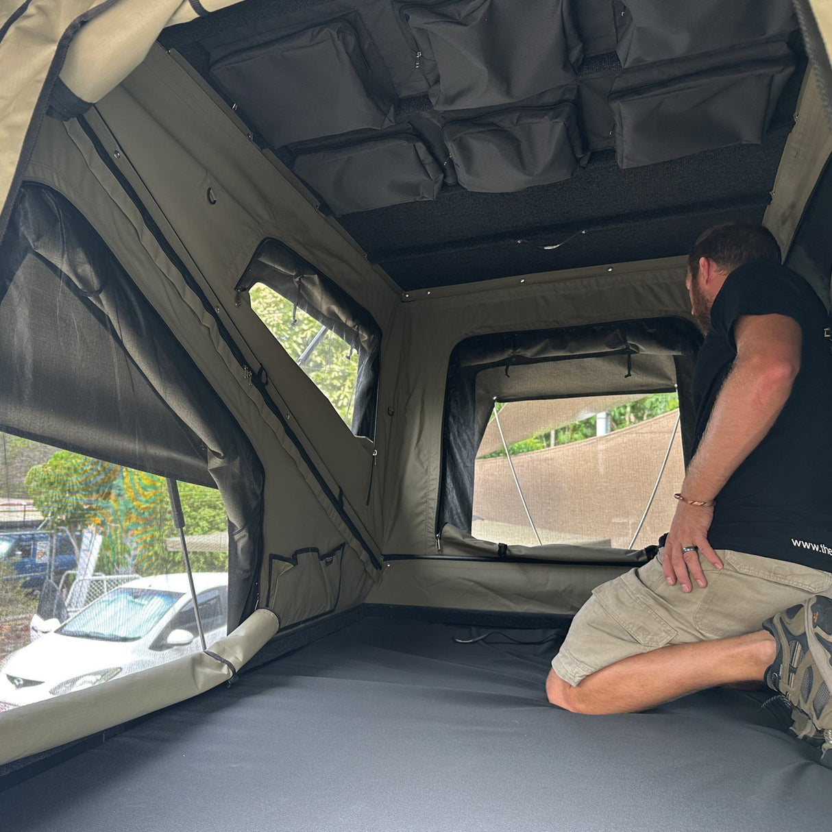 TX27 MAX Hardshell Rooftop Tent - The Bush Company