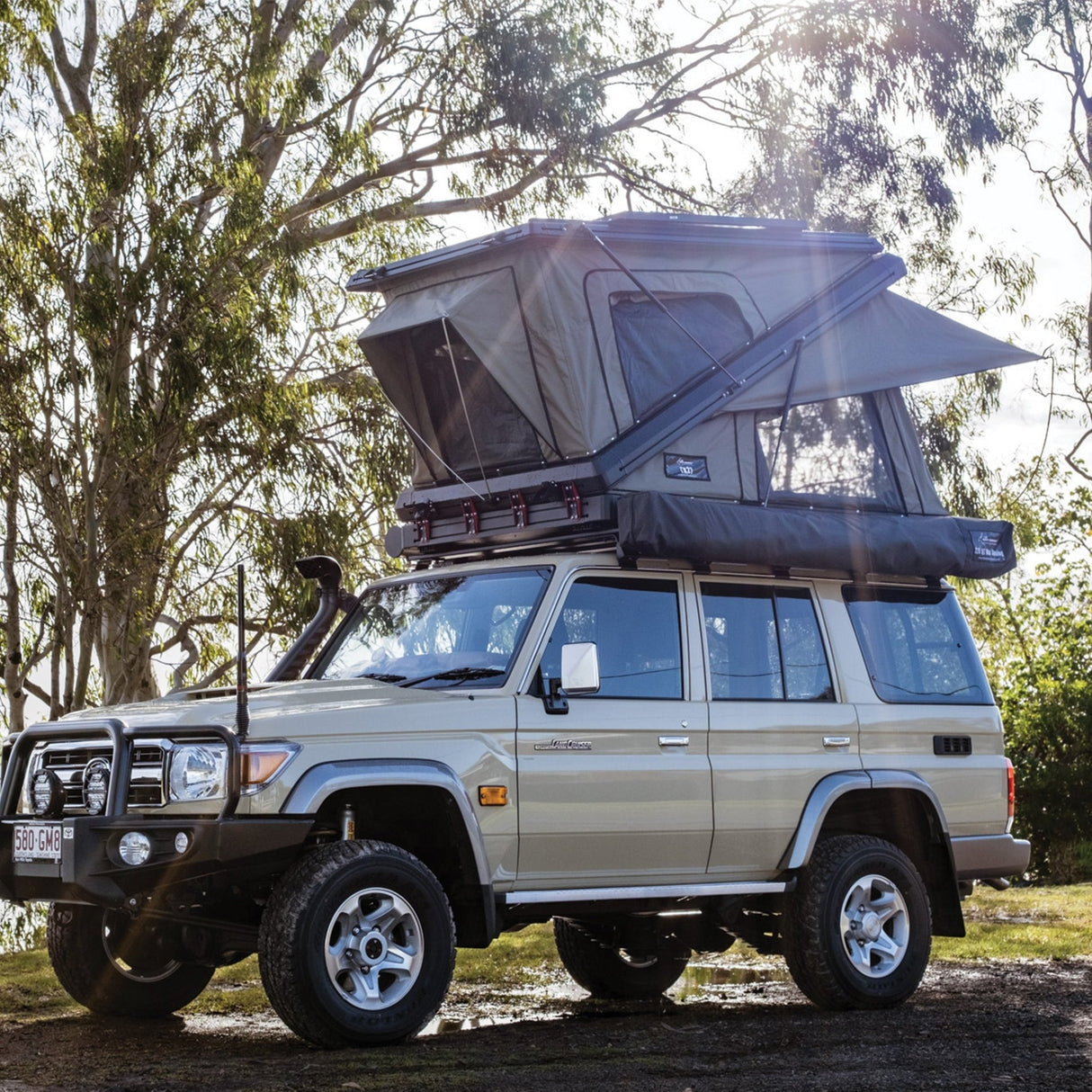 best roof top tents australia TX27 Hardshell Rooftop Tent | Durable 4x4 Overland Shelter