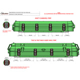 Rooftop Tent HD Hinge Set - Large - The Bush Company