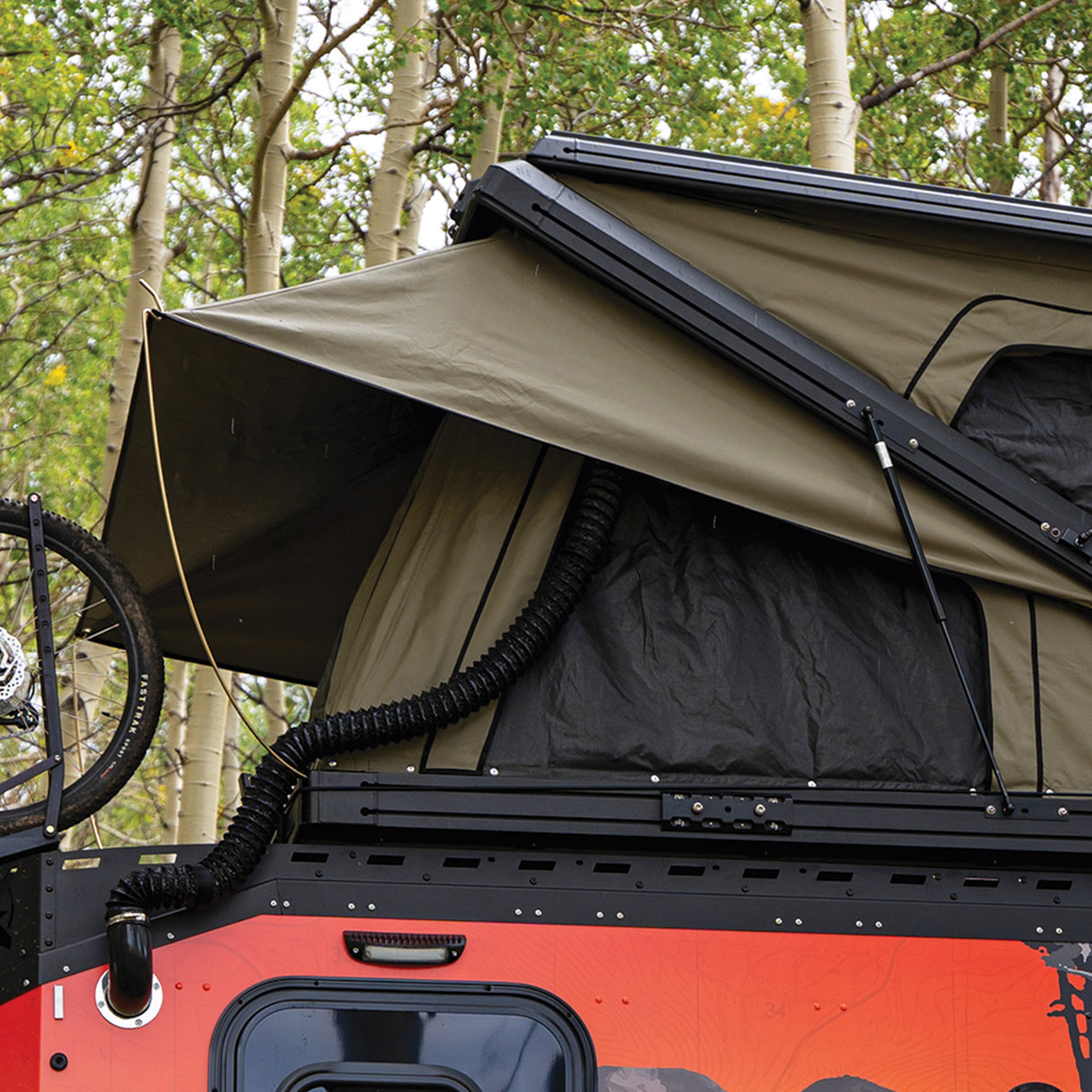 Rainfly Spring Steel Poles - The Bush Company