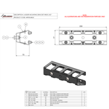 Wide Ladder Mount Bracket - LX27 - The Bush Company