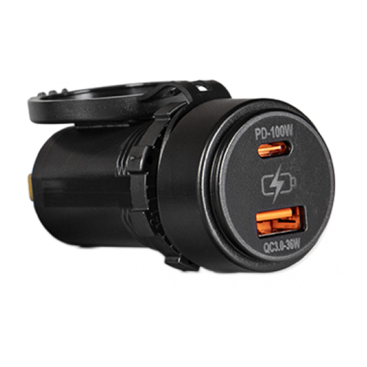 100W USB-C PD Socket 12–24V