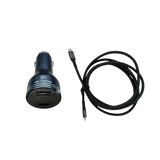 160W USB-C Car Charger + 240W USB-C Cable: car charger and USB-C cable