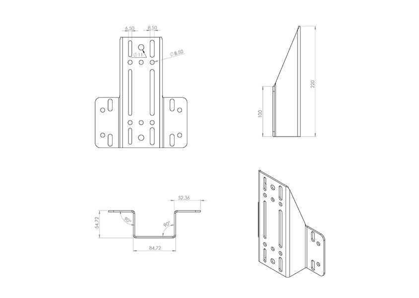 Classic Tent to Awning Bracket
