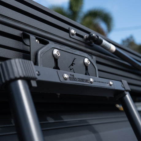 Compact Telescopic Ladder - Angled Steps - The Bush Company