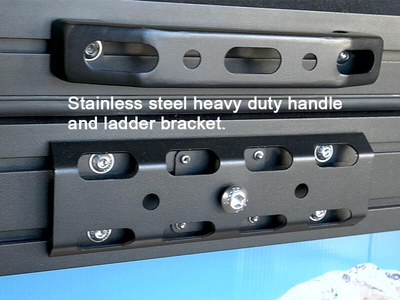 DX27 Handle and Ladder Mount with text