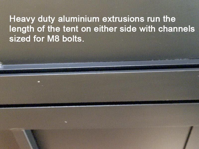 DX27 Mounting Extrusion with text