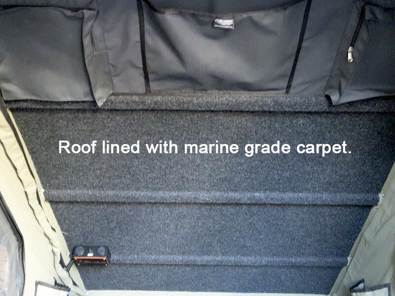 DX27 Roof Liner with text