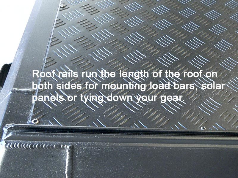 DX27 Roof Rails with text