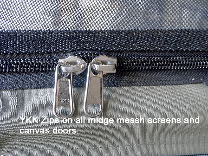 DX27 YKK Zips with text