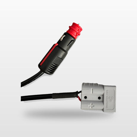 12V Plug to Anderson Plug Lead, 1000mm: 12V plug to Anderson plug lead