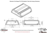 Ford Ranger PX Super Cab Xpedition CapRax Canopy by Rhinoman - The Bush Company