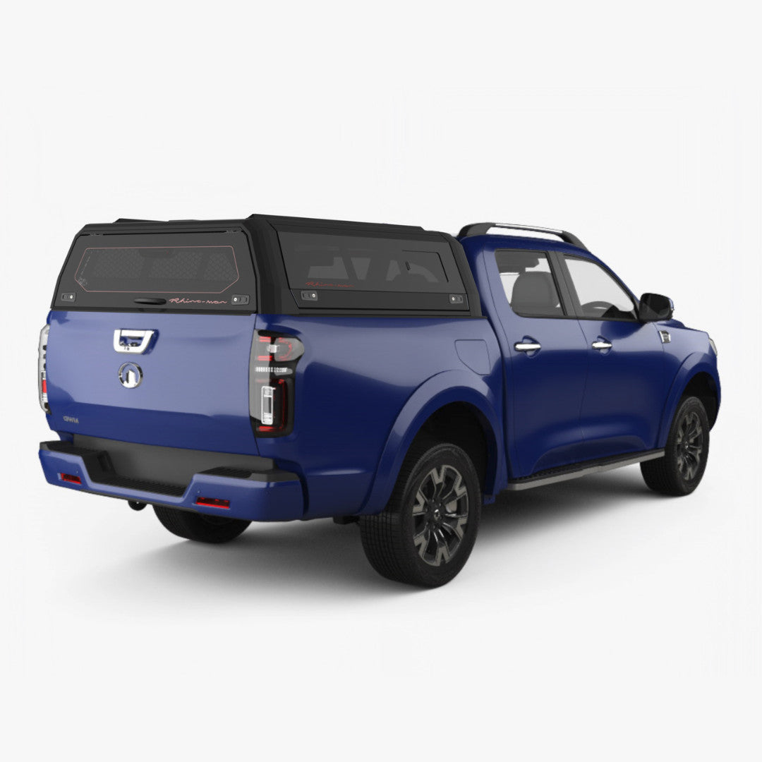 GWM Cannon Dual Cab 2020-2025 Xtreme CapRax Canopy by Rhinoman
