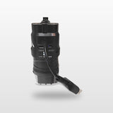 Ryobi ONE+ compatible Volt Step Down PRO: side view with USB ports and Anderson lead