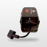 Milwaukee-compatible 18V to 12V Step Down Power Supply: rear view showing the Anderson lead