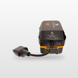 DeWalt-compatible 18V to 12V Step Down Power Supply: rear view showing the Anderson lead