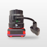 Ozito/Einhell-compatible Volt Step Down PRO: side view with USB ports and Anderson lead