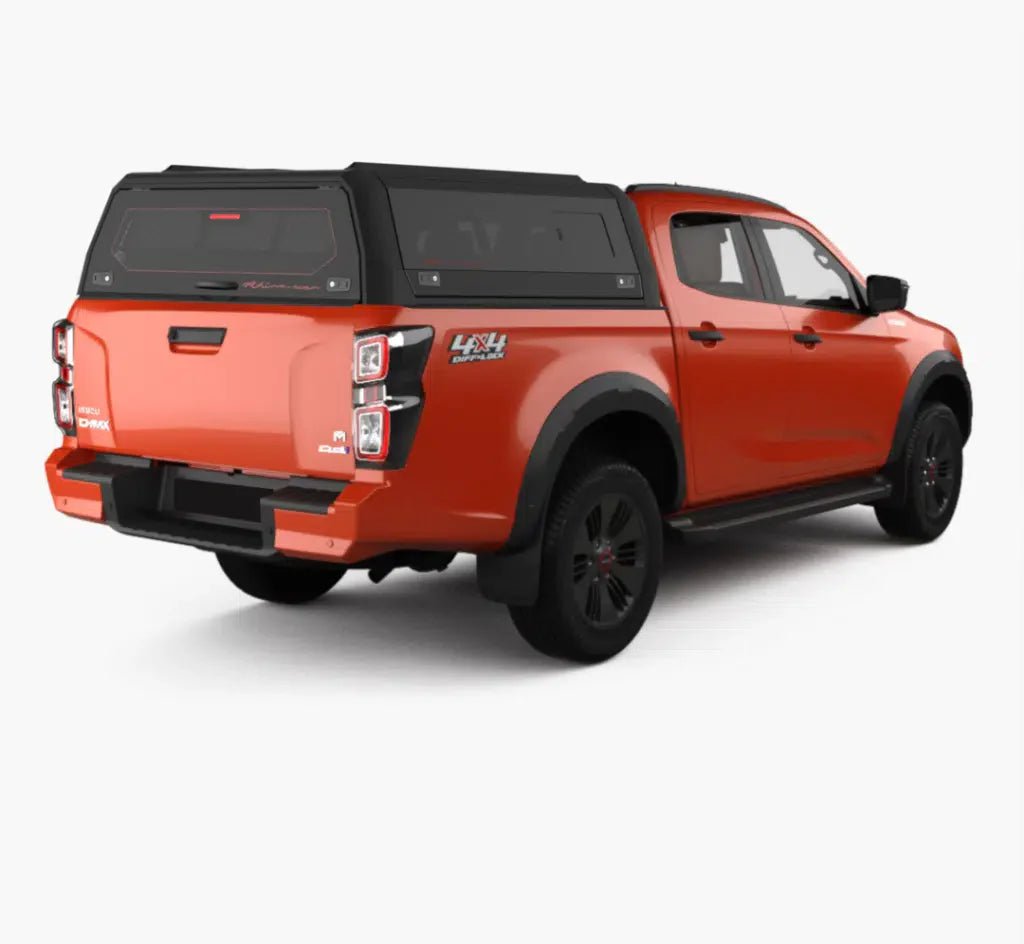 Isuzu D - Max 2021+ Dual Cab Xtreme CapRax Canopy by Rhinoman - The Bush Company