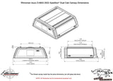 Isuzu D - Max 2013 - 21 Dual Cab Xpedition CapRax Canopy by Rhinoman - The Bush Company