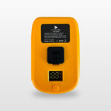DeWalt-compatible Power Kit for Starlink Mini: top of the adaptor with USB-C port and digital display