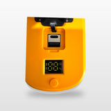 DeWalt-compatible Power Kit for Starlink Mini: close-up of the USB-C port and digital display