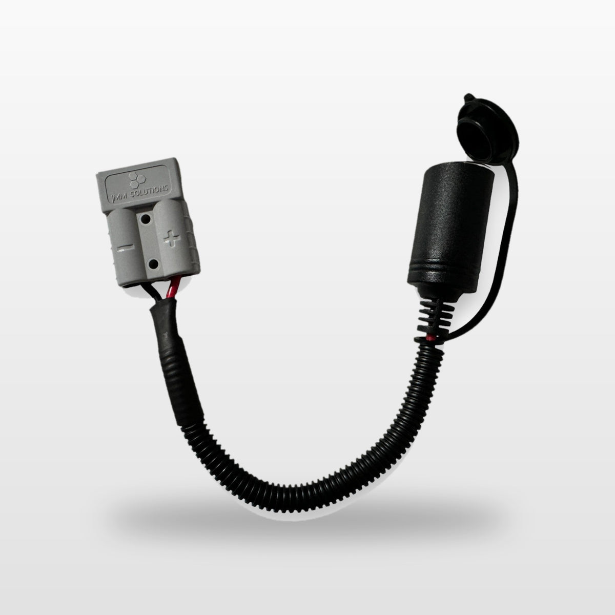 Anderson Plug to 12V Socket Adaptor Lead, 250mm: Anderson plug to 12V socket lead