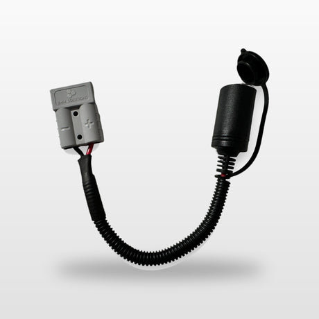 Anderson Plug to 12V Socket Adaptor Lead, 250mm: Anderson plug to 12V socket lead