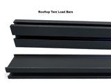 Close-up of the load bar's extruded aluminium profile and Ezi-Slot channel