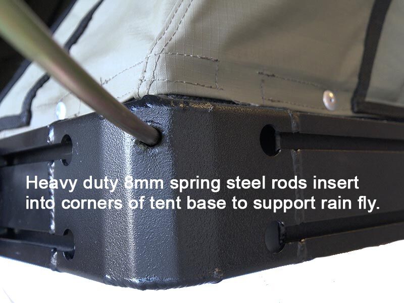 Spring Steel rods attached 800