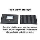 Toyota Landcruiser (J70) Series - Sun Visor Storage - The Bush Company