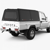 Landcruiser 70 Series Single Cab Xpedition CapRax Canopy by Rhinoman - The Bush Company