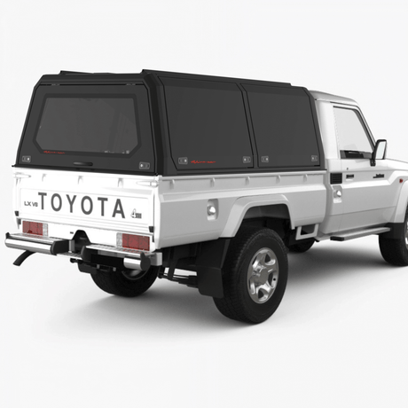 Landcruiser 70 Series Single Cab Xpedition CapRax Canopy by Rhinoman - The Bush Company