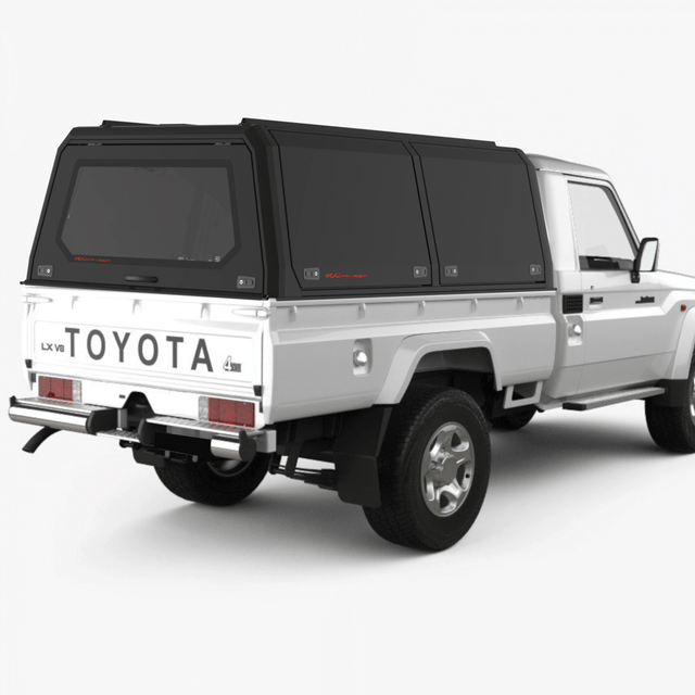 Landcruiser 70 Series Single Cab Xpedition CapRax Canopy by Rhinoman - The Bush Company